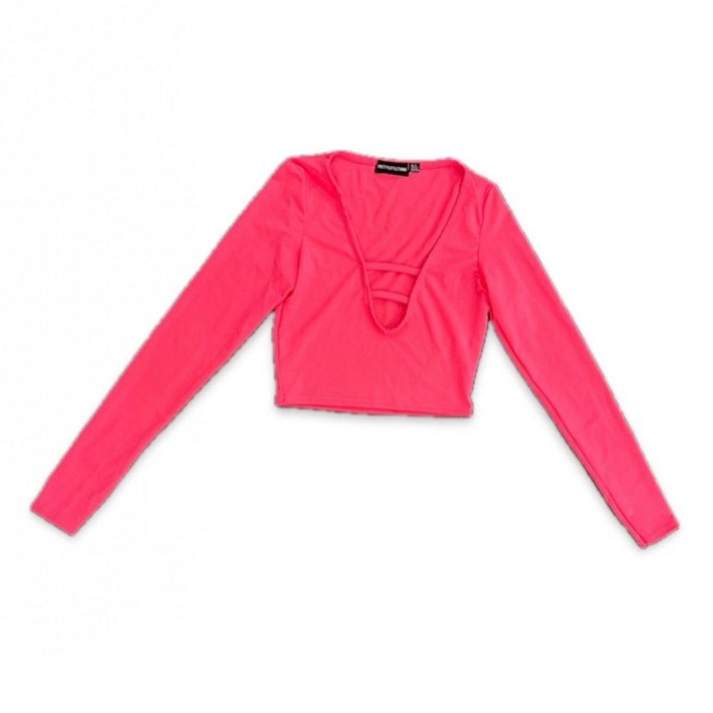 Pretty Little Thing Cropped Long Sleeve